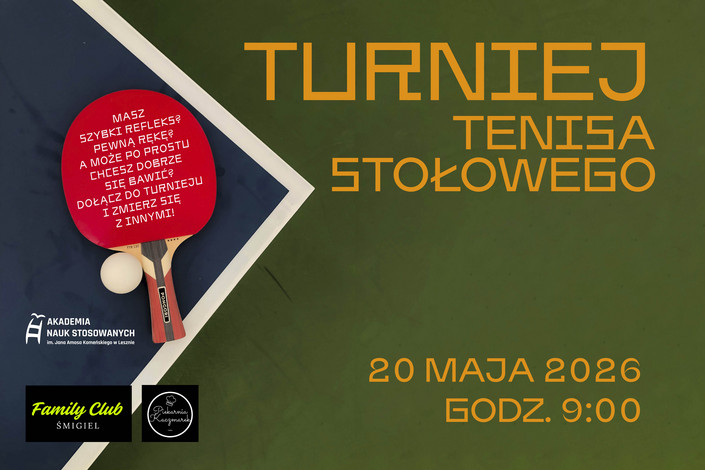 Turniej Tenisa Stołowego dla studentów i pracowników ANS w Lesznie