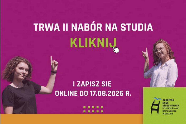 Trwa II nabór na studia!