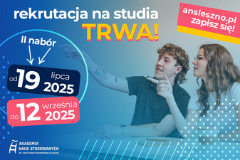 Trwa II nabór na studia!